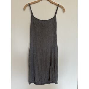 Skim Soft Lounge Slip Dress Heather Grey Size Medium